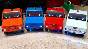 Mobil Mainan Kijang Pickup 1977 Mata Musik Free Tali Tarikan JSP /Mainan Mobil Kijang Pikap 1977 JSP