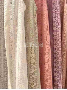 Outer Brukat Brokat Kondangan Tanpa Lengan Kekinian