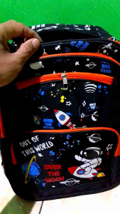 CSLBAG Tas Ransel Sekolah Anak SD SMP Bisa Tas Sekolah BackFack Astronot Full