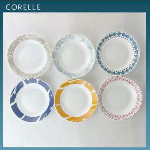 Corelle Authentic Everyday Expressions ONE(1) PIECE Tempered Glass Meal Bowl Made in China