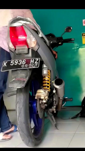 Selincer Silincer Fantera GP1 Sarangan Setengah P20cm Inlet 50mm Ngebas Gahar