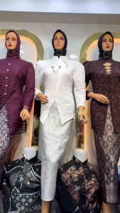 FadillaButik—Janggan Kartika Series Jaguard Fukuro Bross Setelan Couple Kebaya Kraton Modern//Atasan Kebaya Wanita Pesta Jumbo//Kebaya terlaris Kekinian