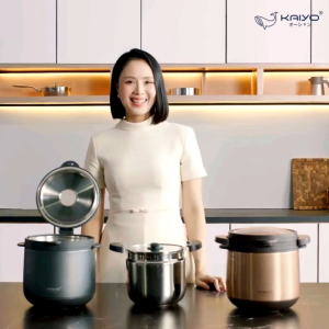 NỒI Ủ CHÂN KHÔNG 2 TAY CẦM KITCHEN MATE KAIYO 3L và 45L. Bảo hành 5 năm. Tiết kiệm 85% nhiên liệu.