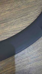 (700C PLATINUM HTM / 36H / 5CM) Velg Rims Rim Velg Sepeda Fixie Aluminium Alloy 5 CM Hitam Doff Double Wall Lubang 36 H Roda Wheelset Fixie 5 CM