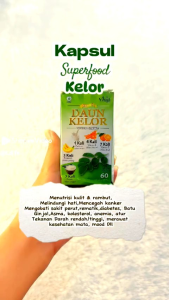 Kapsul Daun kelor mengobati asam urat
