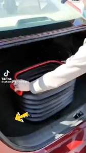 Thùng đồ gấp gọn để ô tối