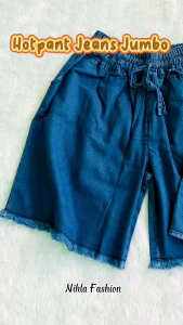 Hotpant Jeans Jumbo Premium Wanita / Celana Pendek Wanita Premium/ Celana Santai Wanita / Hotpant Jeans Wanita / Hotpants Jumbo