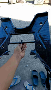 bordes pijakan kaki bawah vario 160 karbon