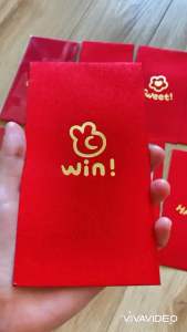 Combo 6 bao lì xì tết cao cấp ép nhũ kim 3D sang trọng hình icon chibi siêu đáng yêu - có sẵn tại hcm