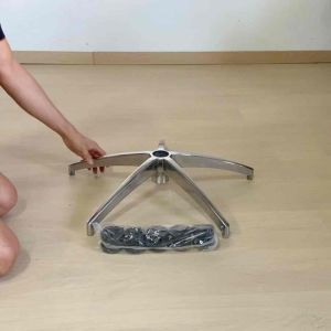 office chair Aluminium leg office chair replacement gaming chair base leg roller wheel