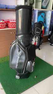 [New] Túi Gậy Golf mer Nắp Cứng Tiện Lợi  Chất Liệu Da Bóng Chống Nước Tốt Có Bánh Xe Tay Kéo Chắc Chắn...