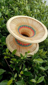 ขาบาตรพระ ขนาด 8 นิ้ว แบบถักลายไม่ ขาตั้งบาตรพระ