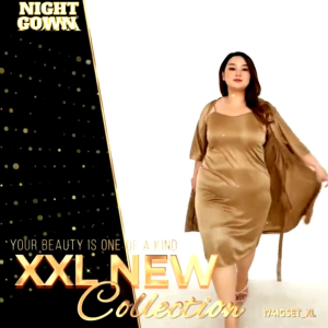 Baju tidur wanita piyama kimono set dress pakaian model baru gaun malam santai XXL spandex katun