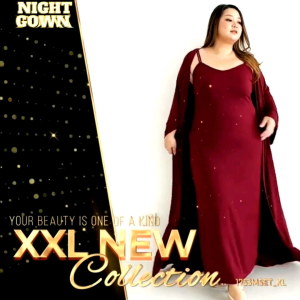 Baju tidur wanita piyama kimono set dress panjanggaun tidur desain sangat baru spesial size XXL