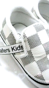 sepatu bayi prewalker slip on catur loafers kids/baby shoes