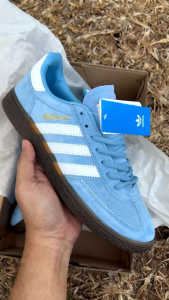 Sepatu Adidas Handball Spezial Ice Blue/Shoes Pria Blue Best Seller