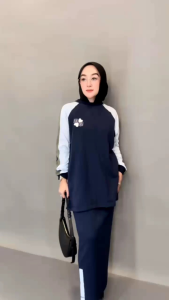Setelan rok INARA by Mahyra/Setelan Mahyra Terbaru/One Set Mahyra Premium/Setelan Rok Import/Setelan Rok Polos/Setelan Rok Span/One Set Matt Cotton Flace Import/One Set Rok/One Set Wanita/Setelan Cewek/Setelan Perempuan/One Set brand premium