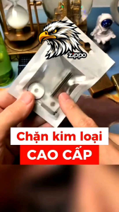 Chặn xăng kim loại cao cấp dùng cho Zippo