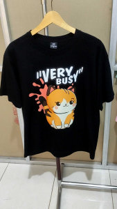 Kaos Oversized Tshirt Very Busy Kaos Oversize Wanita/Pria