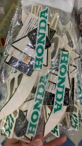 Bộ tem xe honda Spacy màu trắng hàng nhập Thái Lan chất lượng cao dành riêng cho dòng xe này tem in lụa màu sắc cực đẹp và bền giá bán cực tốt bán lẻ như bán sỉ