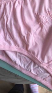 ORCHIDS FULL HALF DOZEN HIGH WAIST COLORED EMBROIDERY ADULT PLUS SIZE MATERNITY LOLA PANTY