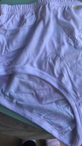 ORCHIDS ORIGINAL FULL PANTY 6PCS HIGH WAIST PURE WHITE ADULT PLUS SIZE MATERNITY LOLA PANTY