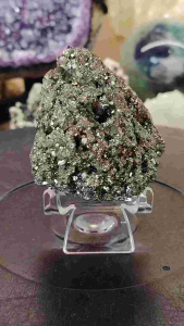 Natural Peru High Grade Gold Pyrite Crystal Ornament GP06 #Pyrite