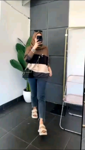 barby blouse wanita terbaru / kaos remaja wanita