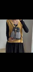 กระเป๋าสะพาย ทรงจีบ กระทัดรัด จุของได้เยอะ