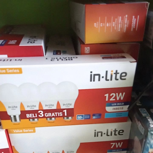 Lampu LED beli 3 bonus 1 7w9w12w15w