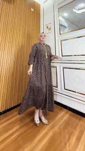 Gamis gisella cantik viral | gamis terbaru kekinian wanita kondangan