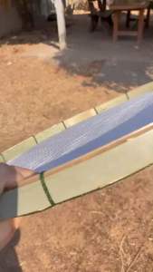 กรเบียนกระด้ง กว้าง 17-18 นิ้ว สูง 1 นิ้ว ขอบไม้ไผ่