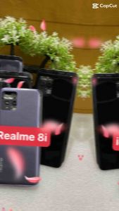 Vỏ điện thoại Realme 8i full bộ có luôn khay sim với kính camera sau