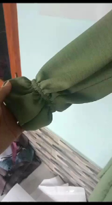 Jelita Dress MIDI Kekinian: Bahan Crinkle Airplow & Ukuran M L XL