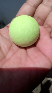 Pajangan batu fosfor 35mm bersinar di kegelapan