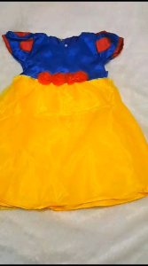 dress anak custom snowwhite /putri salju usia 2-4thn