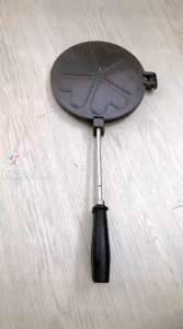 Khuôn Làm Bánh Kẹp bằng gang Chống Dính Dragon Tàn Ong (17.5cm x1.5cm)