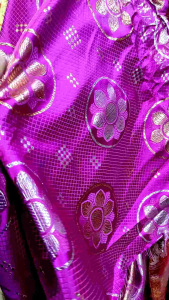 Kain Bahan Lame Jaguar Metalik / Kain Lame Jaguar (Harga Per 05 Meter)