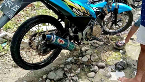 TERBARU SILINCER KNALPOT DBS BLUEMOON DIAMETER 50 MM BUAT ALL MOTOR SUARA GAHAR