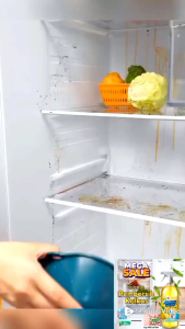 SONIC pembersih kulkaspembersih kerak membandel pada kulkasmejikomkompor gasdll kemasan 250 ml