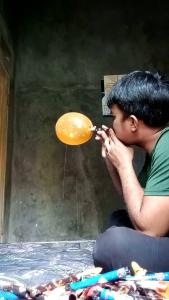 20 pcs balon toet tiup berbunyi mainan anak Mainan murah