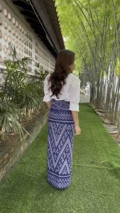 ผ้าถุงลิซ่า ผ้าถุงเชือกผูกเอว