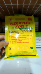 B.complex + Zyme C cốm thảo dược siêu tan tăng trọng còi cọc mau lớn tăng sức đề kháng