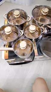 Bộ Nồi Đức ENGELBERG 12 chi tiết 6 món