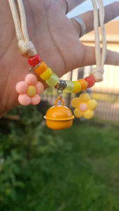 ปลอกคอสัตว์เลี้ยง แบบคล้องคอ ปรับขนาดได้ สำหรับแมวและสุนัขพันธุ์เล็ก-ใหญ่ เพิ่มความน่ารักให้กับสัตว์เลี้ยงของคุณ