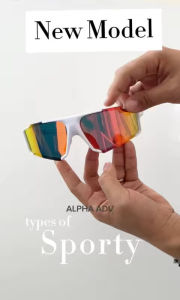 Kacamata Polarized Olahraga Sepeda Berkendara Outdoor Anti UV ALPHA ADV