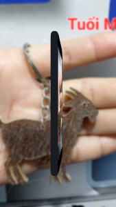 Móc khóa da trâu tuổi Dê