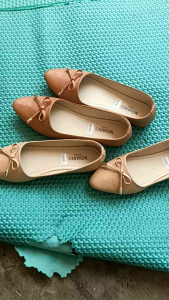 Flatshoes Wanita Sepatu Cewek Luxury Series Karet Empuk Nos9130