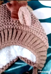 T.I - Topi Kupluk Rajut Rusa Anak Laki Perempuan Deer Beanie Hat Import