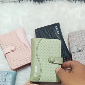 dompet kartu llipat dua anyaman